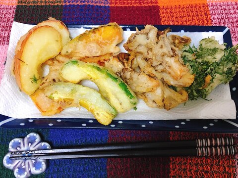 彩り野菜天ぷら